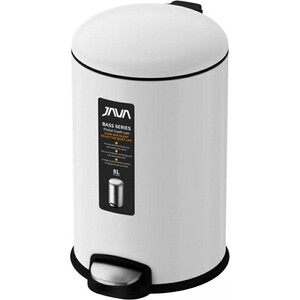 

Ведро для мусора Java 8 л, белый (S-885-8W), 8 л, белый (S-885-8W)