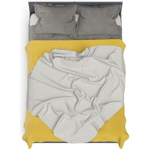 Кровать с ящиками СВК Мори 140, цвет графит (1026906)