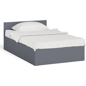 Кровать СВК Мори 120, цвет графит (1026900) кровать с ящиками свк мори 160 графит 1026907