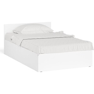 Кровать СВК Мори 120, цвет белый (1026889) кровать с ящиками свк мори 120 дуб сонома белый 1026926