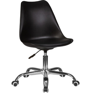 Офисное кресло для персонала Dobrin MICKEY LMZL-PP635D черный офисное кресло для персонала dobrin monty lm 9800 кремовый