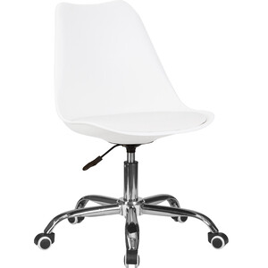 Офисное кресло для персонала Dobrin MICKEY LMZL-PP635D белый офисное кресло для персонала dobrin monty lm 9800 кремовый