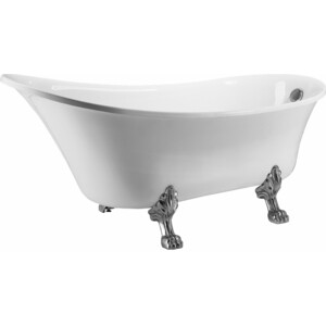 Акриловая ванна Grossman Retro 160х70 белая матовая (GR-1002M) полотенцедержатель 36 5 см bemeta retro 144104017