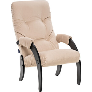 Кресло Leset Модель 61, венге текстура, ткань V18 кресло leset модель 61 венге ткань malta 01