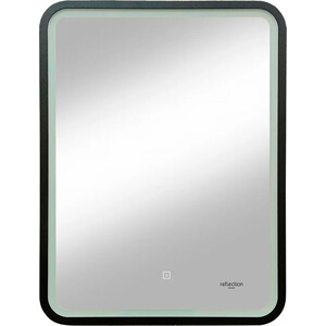 Зеркало Reflection Happy 60х80 подсветка, сенсор (RF4919HP) зеркало шкаф reflection cube 60х80 подсветка сенсор белый rf2211cb