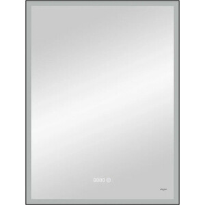 фото Зеркало reflection ghost 60х80 подсветка, сенсор, часы (rf5223gh)