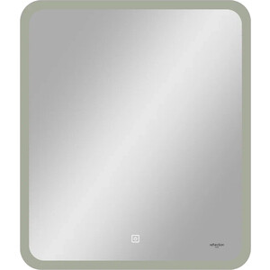 Зеркало Reflection Blink 60х70 подсветка, сенсор (RF6040BK) зеркало шкаф reflection circle 55х80 подсветка сенсор белый rf2106sr