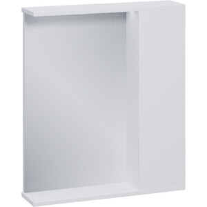 Зеркало-шкаф Volna Lake 60х70 правое с подсветкой, белый (zsLAKE60.R-01) зеркало шкаф emmy милли 60х70 правое с подсветкой белый mel60bel r