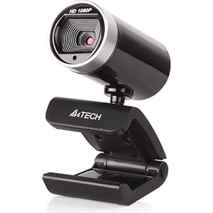Веб-камера A4Tech PK-910H black (2MP, 1920x1080, USB2.0) (PK-910H) cbr cw 875qhd веб камера с матрицей 5 мп разрешение видео 2560х1440 usb 2 0 встроенный микрофон с шумоподавлением автофокус крепление на м