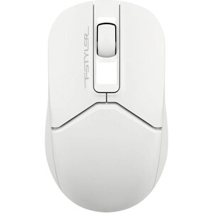 Мышь беспроводная A4Tech Fstyler FG12 white (USB, оптическая, 1200dpi, 3but) (FG12 WHITE) Fstyler FG12 white (USB, оптическая, 1200dpi, 3but) (FG12 WHITE) - фото 1