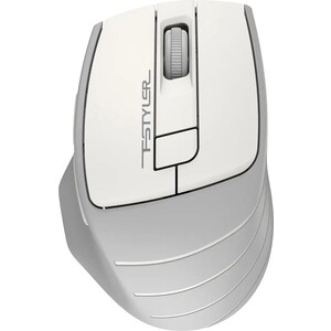 Мышь беспроводная A4Tech Fstyler FG30S white/grey (USB, оптическая, 2000dpi, 6but, silent) (FG30S WHITE) Fstyler FG30S white/grey (USB, оптическая, 2000dpi, 6but, silent) (FG30S WHITE) - фото 1