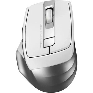 Мышь беспроводная A4Tech Fstyler FG35 silver/white (USB, оптическая, 2000dpi, 4but) (FG35 SILVER) мышь a4tech fstyler fb45cs air white silver