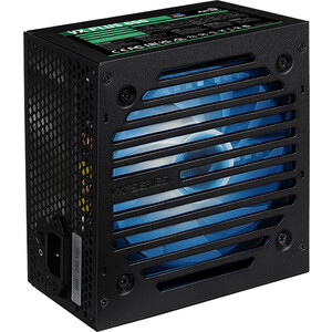 Блок питания Aerocool 600W VX PLUS 600 RGB (ATX 2.3, APFC, 120mm fan, 24+4+4, 3xSATA, 2xPCI-E) (VX PLUS 600 RGB) блок питания deepcool pk600d 600w
