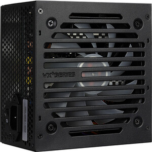 Блок питания Aerocool 650W VX PLUS 650 RGB(ATX, 20+4 pin, 120mm fan, I/O Switch, 3xSATA) (VX PLUS 650 RGB)