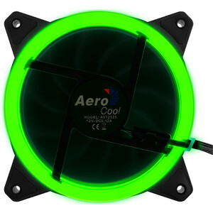 Вентилятор для корпуса Aerocool Rev RGB (120mm, 3pin+4pin, RGB led) (4713105960969) кабель для блока питания dell с разъемом 7 4x5 0мм с индикацией работы длина 140см 3pin