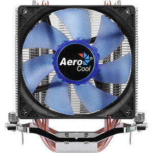 фото Кулер для процессора aerocool verkho 4 lite 125w/ intel 115x/amd/ pwm / blue led/ clip