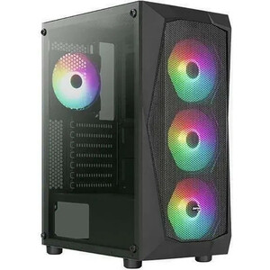 

Корпус Aerocool MidiTower FALCON-G-BK-v2 black (4711099472338) (без блока питания), MidiTower FALCON-G-BK-v2 black (4711099472338) (без блока питания)