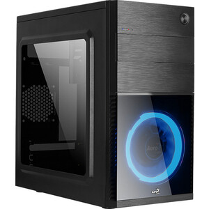 

Корпус Aerocool MiniTower CS-105 black blue LED (4718009152540) (без блока питания), MiniTower CS-105 black blue LED (4718009152540) (без блока питания)