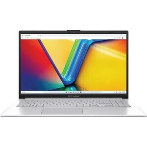 Ноутбук Asus 15.6'' IPS FHD E1504GA-BQ149 silver (Processor N200/8Gb/256Gb UFS/VGA int/noOS) (90NB0ZT1-M005Z0) ноутбук 15 6 ips fhd digma eve c5801 silver cel n4020 8gb 256gb ssd vga int w11pro dn15cn 8cxw03