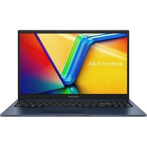 Ноутбук Asus 15.6'' IPS FHD X1504VA-BQ281 blue (Core i3 1315U/8Gb/512Gb SSD/VGA int/noOS) (90NB10J1-M00BL0) ноутбук colorful p15 23 blue a10003400433