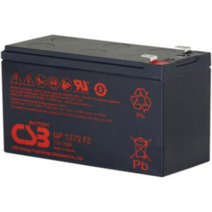 Батарея CSB GP1272 F2 12V 7.2Ah батарея wbr gp 1272 f2 28w 12v 7 2ah