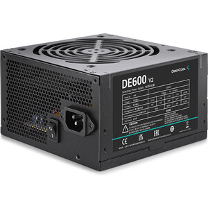 система охлаждения для процессора deepcool ak500 wh Блок питания DeepCool 450W Explorer DE600 v2 (ATX 2.31, APFC 120-mm fan) RET (DP-DE600US-PH)