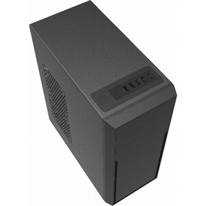 фото Корпус foxline miditower fl-302 450w black (atx, 450w, 2xusb2.0) (fl-302-fz450)