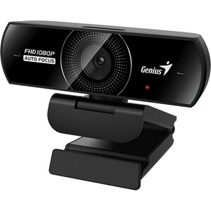 Веб-камера Genius FaceCam 2022AF black (2Мп, 1080p Full HD, AutoFocus) (32200007400) cbr cw 875qhd веб камера с матрицей 5 мп разрешение видео 2560х1440 usb 2 0 встроенный микрофон с шумоподавлением автофокус крепление на м