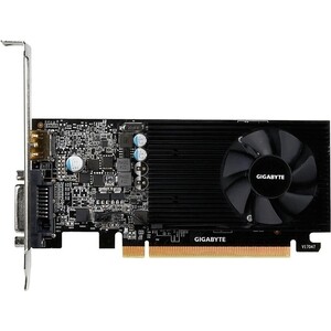 Видеокарта Gigabyte NVIDIA GeForce GT1030 (2Gb/GDDR5 1506/6008/64bit/DVIx1/HDMIx1/HDCP/Ret) (GV-N1030D5-2GL) видеокарта nvidia quadro rtx a2000 6gb 900 5g192 2501 000