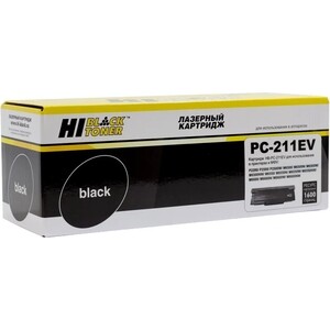 Картридж Hi-Black (HB-PC-211EV) картридж pantum pc 211p   1600стр для p2200 p2500 m6500 m6600 pc 211p