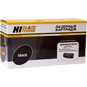 Картридж Hi-Black HB-Q5949A/Q7553A ролик заряда hp 1160 1320 3392mfp 3390mfp hp p2015 2014 m2727 profiline