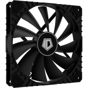 фото Вентилятор для корпуса id-cooling 140x140mm 4pin pwm black (wf-14025-xt-black)