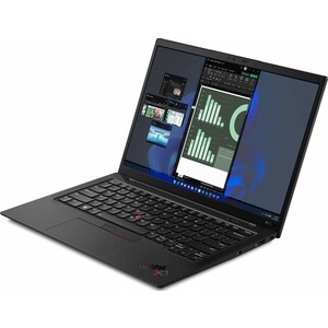 фото Ноутбук lenovo thinkpad x1 carbon g10 14'' ips wuxga black (core i5 1235u/16gb/512gb ssd/vga int/fp/w11pro) (21ccs9q501)