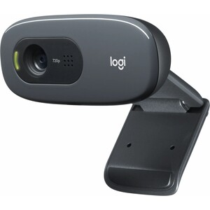 Веб-камера Logitech HD Webcam C270 black (1,2 MP, 1280 x 960, USB 2.0) (960-000999) камера интернет 960 001063 logitech hd webcam c270
