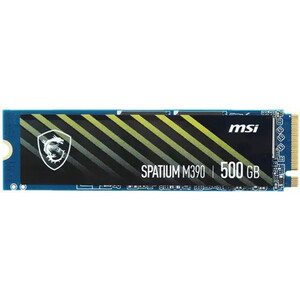 

Накопитель MSI SSD 500GB NVMe M.2 SPATIUM M390 (S78-440K170-P83), SSD 500GB NVMe M.2 SPATIUM M390 (S78-440K170-P83)