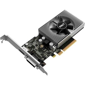 фото Видеокарта palit nvidia geforce gt1030 2gb (64bit/ddr4/dvi/hdmi/rtl) (nec103000646-1082f)