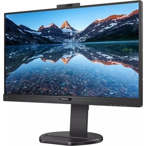 Монитор Philips 23.8'' 243B9H black (IPS, 1920x1080, 178/178, 250cd/m2, 1000:1 4ms, 75Hz, HAS, VGA, HDMI, DP, USB-C, USB-hub, MM) (243B9H) 23.8" 243B9H black (IPS, 1920x1080, 178/178, 250cd/m2, 1000:1 4ms, 75Hz, HAS, VGA, HDMI, DP, US - фото 3