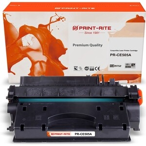 Картридж PRINT-RITE TFHAKEBPU1J PR-CE505A CE505A black ((2700стр.) для HP LJ P2055/P2035) (PR-CE505A) картридж nv print ce505a cf280a для нр lj p2035 p2055 400 m401 m425