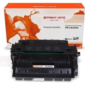 Картридж PRINT-RITE TFHAPHBPU1J PR-CE255X CE255X black ((12500стр.) для HP LJ P3015) (PR-CE255X) картридж nv print ce255x для нewlett packard lj p3015 12500k