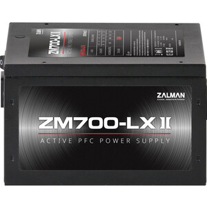 фото Блок питания zalman 700w zm700-lxii (atx, 20+4 pin, 120mm fan, 4xsata) (zm700-lxii)