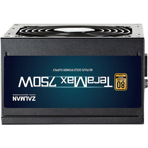 фото Блок питания zalman 750w teramax (atx12v v2.52, apfc, 80+ gold, full modular, retail) (zm750-tmx)