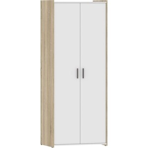 Шкаф для одежды Сильва НМ 014.12 ''Симпл'', Белый Фасадный/Дуб Сонома (ML876879232)