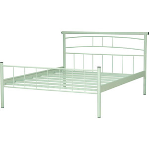 Кровать двойная ОЛМЕКО 42.25 Токио (металл белый) (ML876879427) кровать мебелико сицилия эко кожа белый