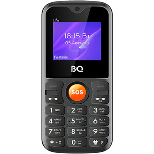 Мобильный телефон BQ 1853 Life Black+Orange BQ 1853 Life Black+Orange 1853 Life Black+Orange - фото 2