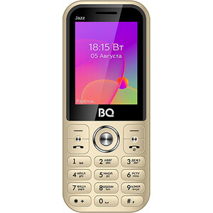 Мобильный телефон BQ 2457 Jazz Золотой BQ 2457 Jazz Gold - фото 2