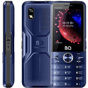 Мобильный телефон BQ 2842 Disco Boom Blue+Black BQ 2842 Disco Boom Blue+Black 2842 Disco Boom Blue+Black - фото 1