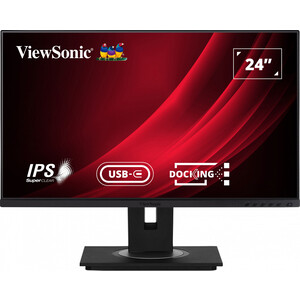 Монитор ViewSonic 24'' VG2456 IPS экран Full HD монитор viewsonic 28 vx2882 4kp ips экран 4k 150гц
