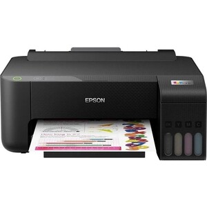 Принтер струйный Epson EcoTank L1210 мфу струйный epson ecotank l3216 a4 принтер сканер копир 5760x1440dpi 33чб 15цв ppm снпч usb c11cj68511