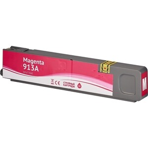 Картридж Sakura F6T78AE (№913A Magenta) для HP, пурпурный, 55 мл., 3000 к.