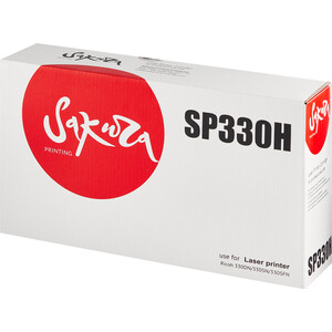 Картридж Sakura SP330H для Ricoh, черный, 7000 к. картридж sakura 44574805 7000 к